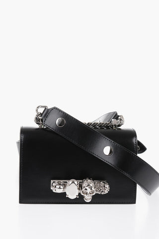 Borsa BIKER in Pelle con Applicazione Anelli