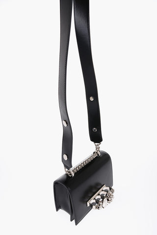 Borsa BIKER in Pelle con Applicazione Anelli