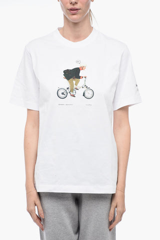 BROMPTON Printed Short Sleeved SLOWBOY T-shirt