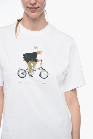 BROMPTON Printed Short Sleeved SLOWBOY T-shirt