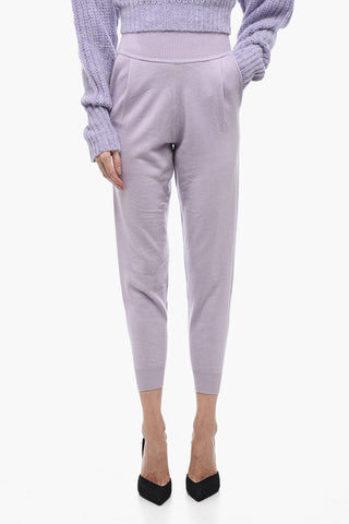Cashmere MAYA Joggers Pants with Pleats