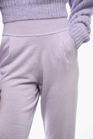 Cashmere MAYA Joggers Pants with Pleats