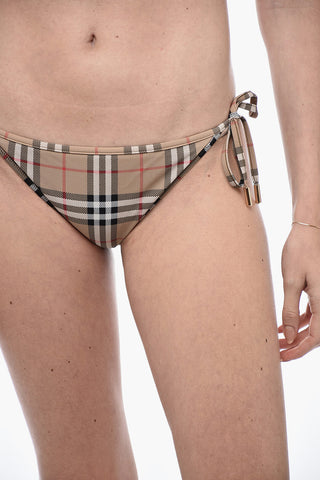 Set Bikini a Triangolo con Fantasia Tartan