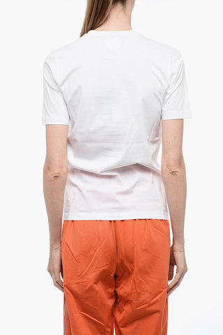 T-Shirt Girocollo CERESIO 9 con Logo Stampato