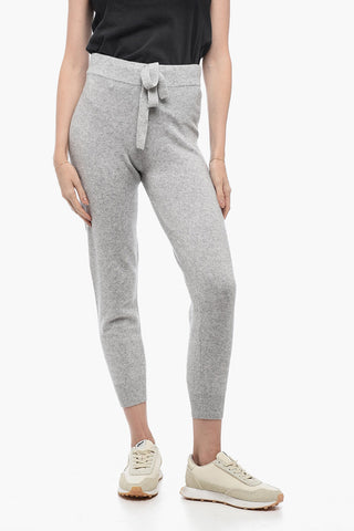 Joggers in Cashmere con Polsini