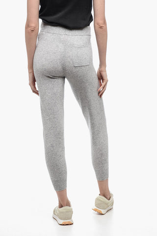 Joggers in Cashmere con Polsini