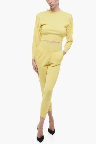Cashmere MAYA Joggers with Pleats