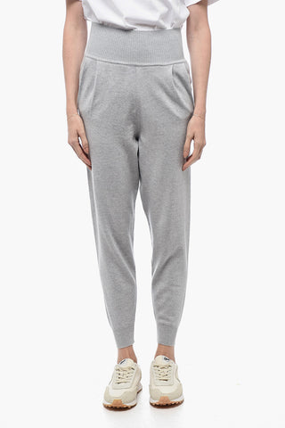 Joggers in Cashmere con Pince