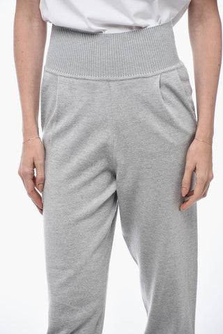 Joggers in Cashmere con Pince