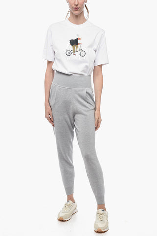 Joggers in Cashmere con Pince