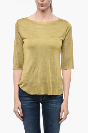 Maglia in Viscosa con Maniche 3/4