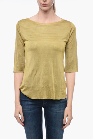 Maglia in Viscosa con Maniche 3/4