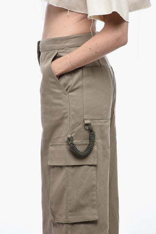 Balloon Fit Cargo Pants with Paracord Detail