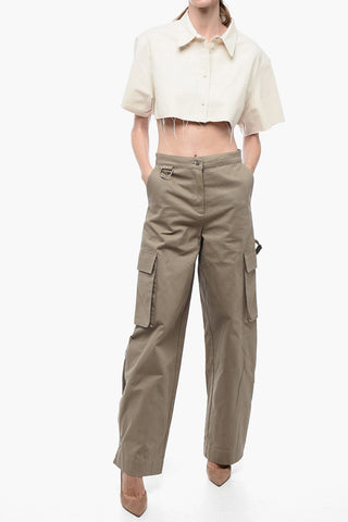 Balloon Fit Cargo Pants with Paracord Detail