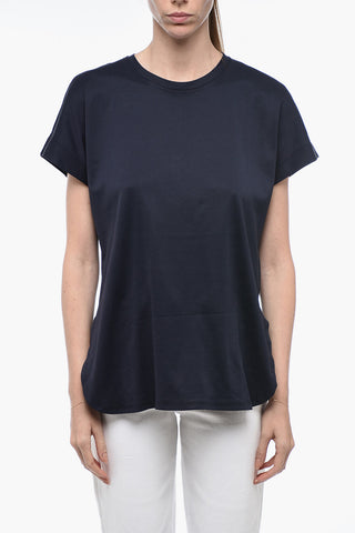 Supima Cotton T-Shirt with Splits
