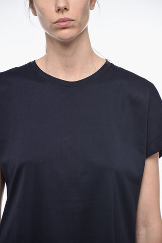 Supima Cotton T-Shirt with Splits
