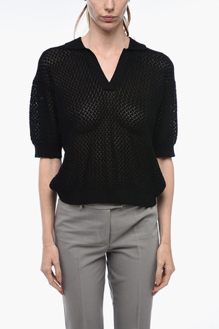 Openwork TANZANIA Polo with Cuffs