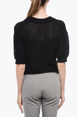 Openwork TANZANIA Polo with Cuffs