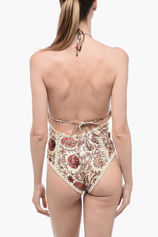Costume Intero con Dettagli Crochet