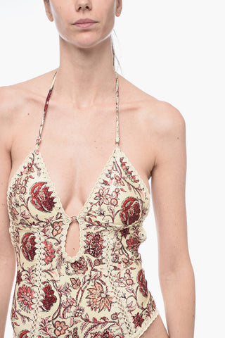 Costume Intero con Dettagli Crochet