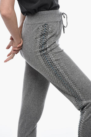 Jogginghose KELLY aus Strick mit Strass-Detail