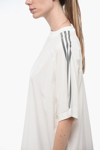 T-Shirt Mini Dress with Logo Print