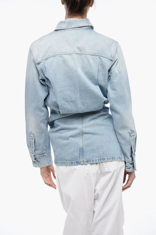 SEASONAL Denim TOYBOX Jacket with Logo Buttons