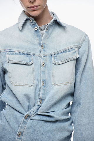 SEASONAL Denim TOYBOX Jacket with Logo Buttons