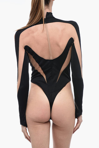 Mesh Body with Thumbholes