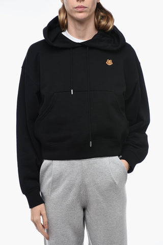 Fleece Cotton TIGER CREST Hoodie