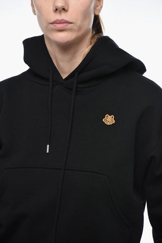Fleece Cotton TIGER CREST Hoodie