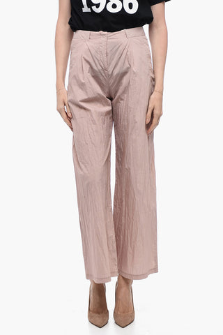 Mixed Cotton Trousers SERENE with Single Pleat