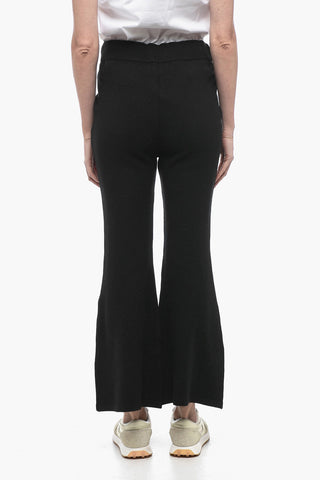 Pantaloni Joggers Svasati in Misto Cashmere
