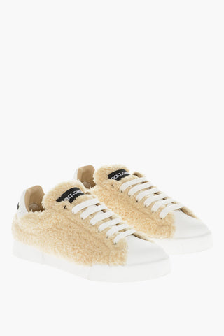 Sneakers Low-Top In Teddy