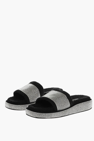 Rhinestoned Slides