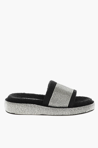 Rhinestoned Slides