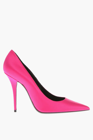 Stiletto Heeled HYPE Satin Pumps 10cm