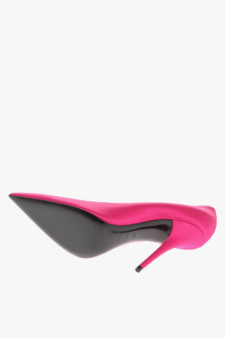 Stiletto Heeled HYPE Satin Pumps 10cm