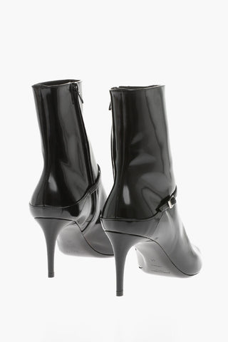 Stivaletti in Pelle MARILYN con Cinturino 7cm