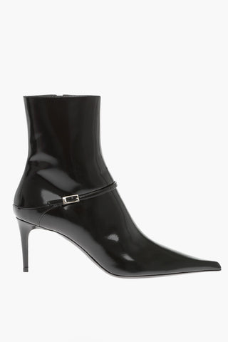 Stivaletti in Pelle MARILYN con Cinturino 7cm