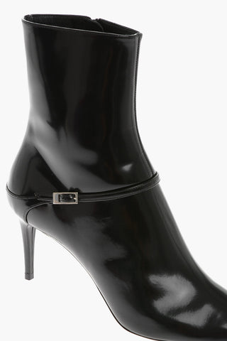 Stivaletti in Pelle MARILYN con Cinturino 7cm