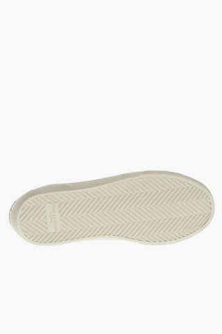 Lace-up Canvas Sneakers with Embroidered Logo