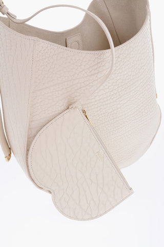 Grained Leather CHESS Bag with Removable Clutch