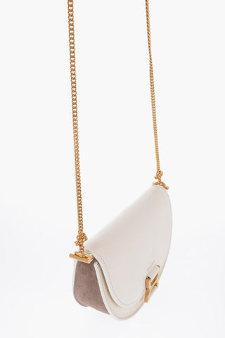 Borsa TESS in Misto Suede con Catena