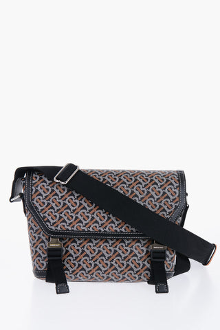 Borsa Messenger Monogram con Chiusura Fibbie