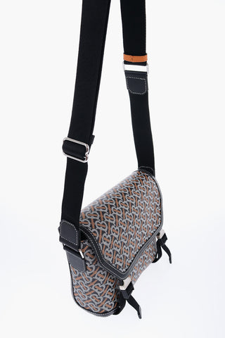 Borsa Messenger Monogram con Chiusura Fibbie