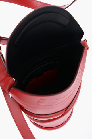 Borsa a Secchiello CURVE con Logo in Rilievo