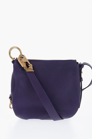 Borsa KNIGHT in Pelle Martellata con Moschettone