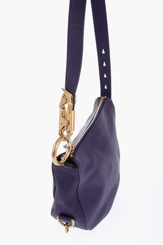 Borsa KNIGHT in Pelle Martellata con Moschettone