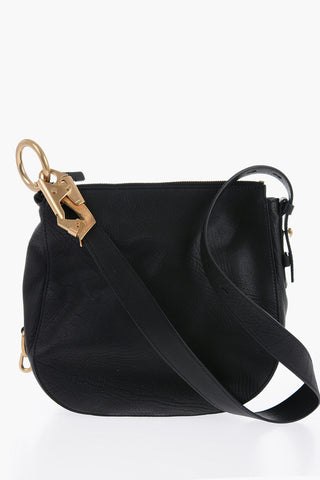 Grained Leather KNIGHT Bag with Lobster Clasp